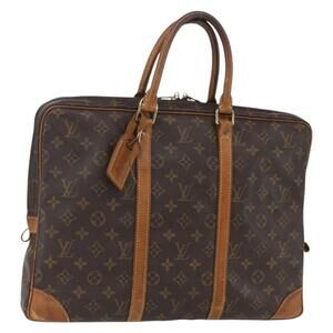 LOUIS VUITTON Monogram Porte Documents Voyage Business Bag M53361 LV Auth 153692